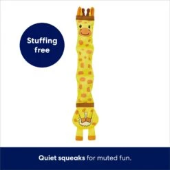 Frisco Giraffe Ballistic Nylon Stuffing-Free Squeaky Dog Toy -Chewy 233611 PT2. AC SS1800 V1695748358