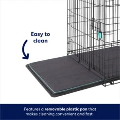Frisco Heavy Duty Enhanced Lock Double Door Fold & Carry Wire Dog Crate & Mat Kit 13 Frisco Heavy Duty Enhanced Lock Double Door Fold & Carry Wire Dog Crate & Mat Kit -Chewy 233736 PT4. AC SS1800 V1671661416