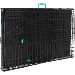 Frisco Heavy Duty Enhanced Lock Double Door Fold & Carry Wire Dog Crate & Mat Kit 16 Frisco Heavy Duty Enhanced Lock Double Door Fold & Carry Wire Dog Crate & Mat Kit -Chewy 233736 PT7. AC SS1800 V1671718799