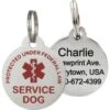 Frisco Service Personalized Dog ID Tag, Round Shape 1 Frisco Service Personalized Dog ID Tag, Round Shape -Chewy 233739 main. AC SS1800 V1588081905