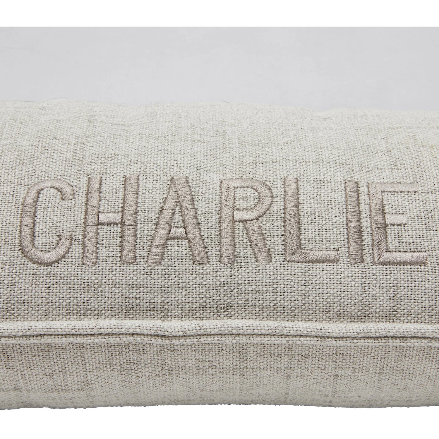 Frisco Orthopedic Personalized Bolster Dog Bed W/Removable Cover, Light Gray 7 Frisco Orthopedic Personalized Bolster Dog Bed W/Removable Cover, Light Gray - Image 5