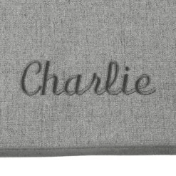 Frisco Faux Linen Personalized Dog & Cat Blanket -Chewy 234954 PT6. AC SS1800 V1597844460