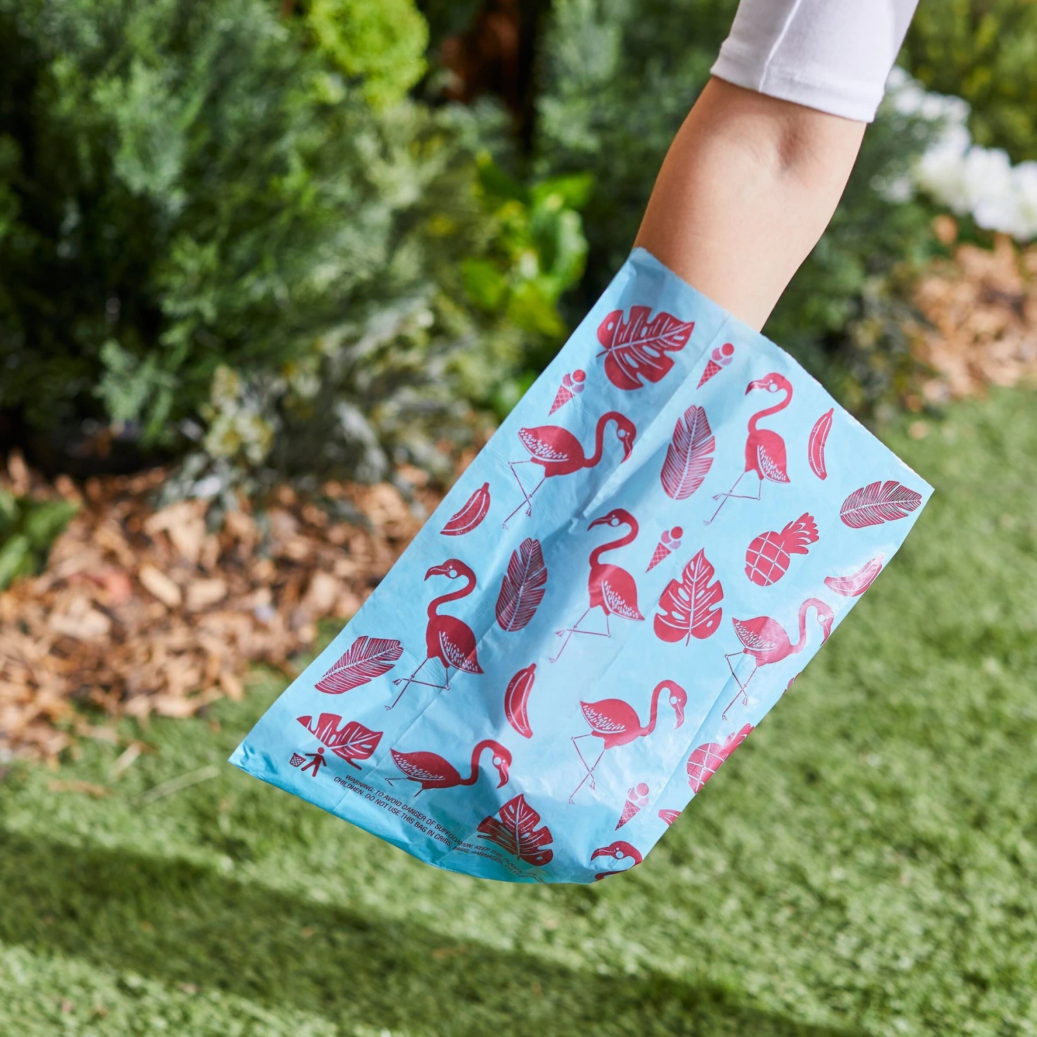 Frisco Flamingos And Foliage Print Dog Poop Bags 7 Frisco Flamingos And Foliage Print Dog Poop Bags - Image 5