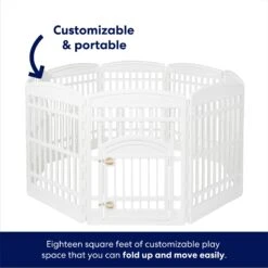 Frisco 8-Panel Plastic Exercise Dog Playpen 13 Frisco 8-Panel Plastic Exercise Dog Playpen -Chewy 239693 PT4. AC SS1800 V1671718761