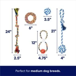Frisco Rope Multipack For Medium Dog Toys 7 Frisco Rope Multipack For Medium Dog Toys -Chewy 243978 PT1. AC SS1800 V1695760934