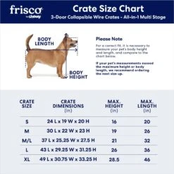 Frisco Heavy Duty All-in-1 Multi-Stage 3 Door Collapsible Wire Dog Crate 16 Frisco Heavy Duty All-in-1 Multi-Stage 3 Door Collapsible Wire Dog Crate -Chewy 247915 PT6. AC SS1800 V1611872180