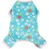 Frisco Teal Floral Dog & Cat Jersey PJs 1 Frisco Teal Floral Dog & Cat Jersey PJs -Chewy 249132 MAIN. AC SS1800 V1637716621