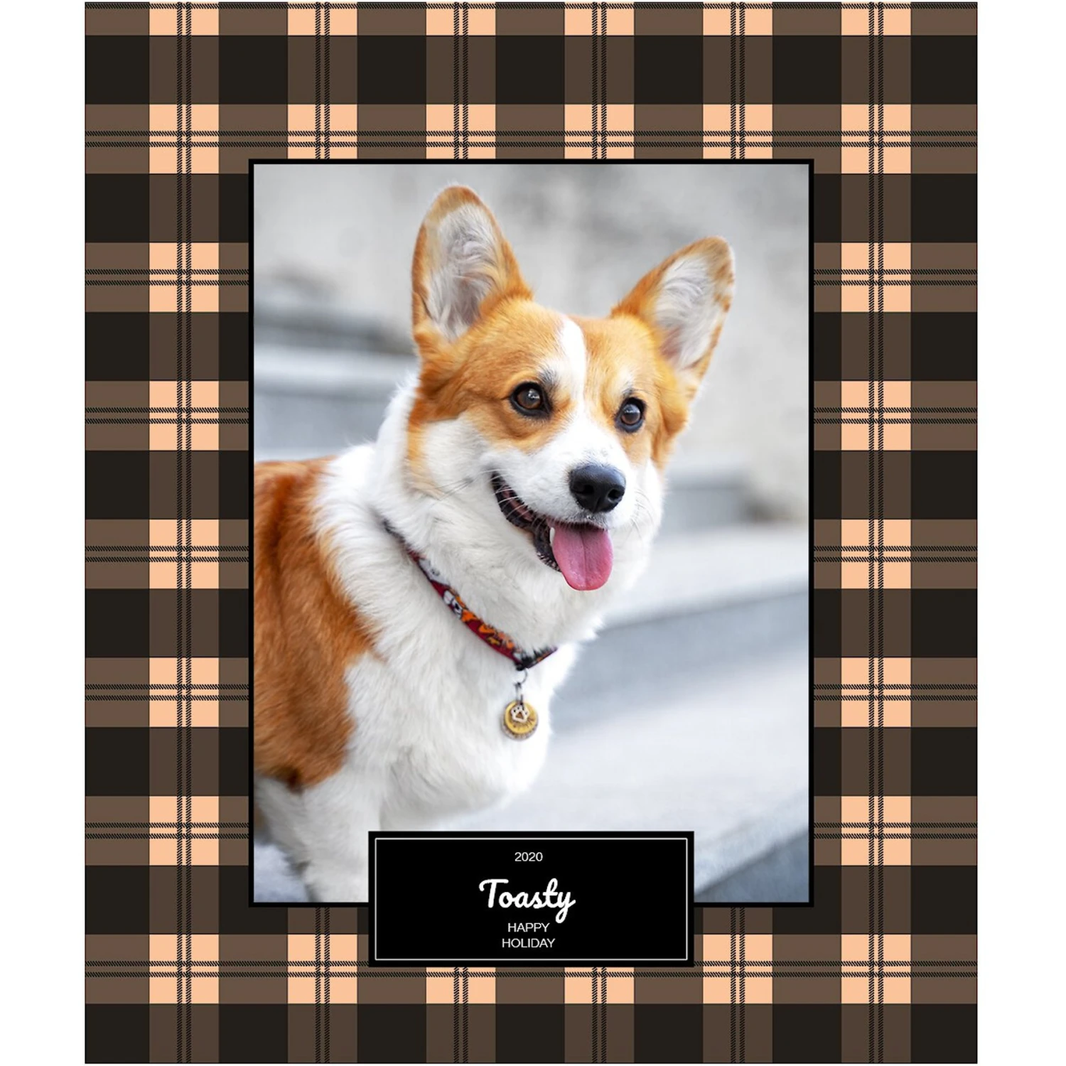 Frisco Plaid Sherpa Fleece Personalized Blanket 5 Frisco Plaid Sherpa Fleece Personalized Blanket - Image 3