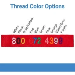 Frisco Solid Nylon Personalized Martingale Dog Collar 12 Frisco Solid Nylon Personalized Martingale Dog Collar -Chewy 249561 PT3. AC SS1800 V1603471285