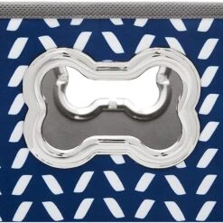 Frisco Rectangle Collapsible Pet Toy Storage Bin, Navy Herringbone 12 Frisco Rectangle Collapsible Pet Toy Storage Bin, Navy Herringbone -Chewy 250574 PT4. AC SS1800 V1613772691
