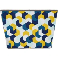 Frisco Rectangle Collapsible Pet Toy Storage Bin, Yellow Geometric -Chewy 250578 PT5. AC SS1800 V1615572202