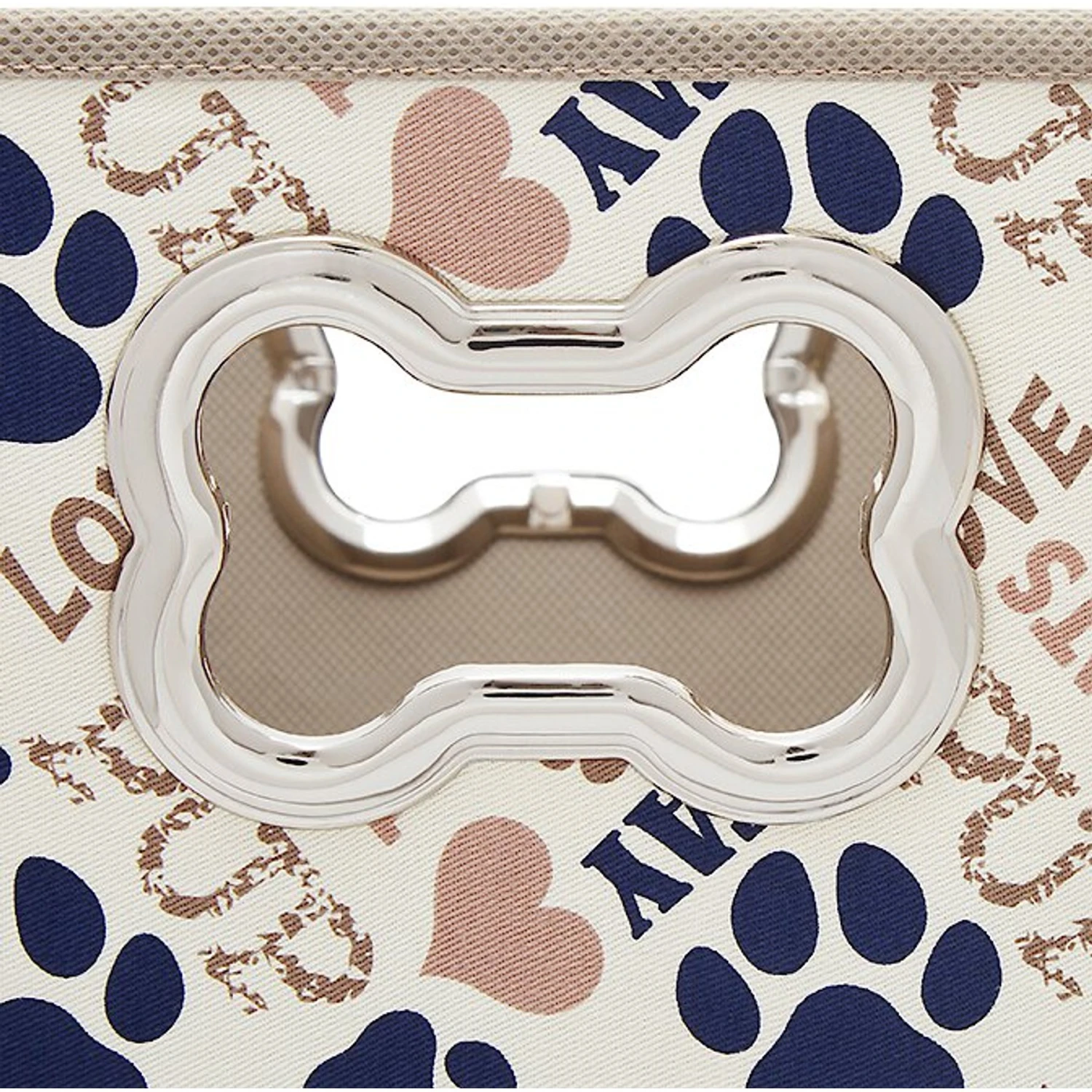 Frisco Rectangle Collapsible Pet Toy Storage Bin, Tan Novelty Paws 7 Frisco Rectangle Collapsible Pet Toy Storage Bin, Tan Novelty Paws - Image 5