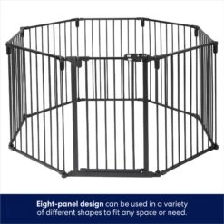 Frisco Steel 8-Panel Configurable Dog Gate & Playpen -Chewy 250603 PT3. AC SS1800 V1666119611