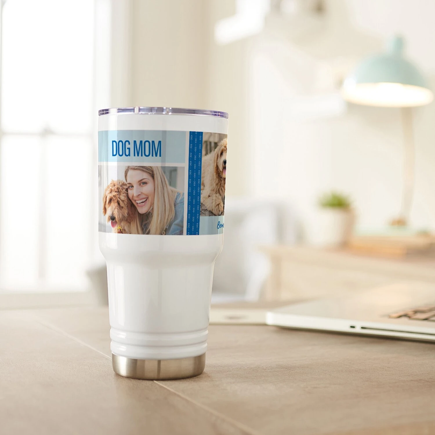 Frisco Double Walled "Dog Mom" Personalized Tumbler, 30-oz Cup 7 Frisco Double Walled "Dog Mom" Personalized Tumbler, 30-oz Cup - Image 5