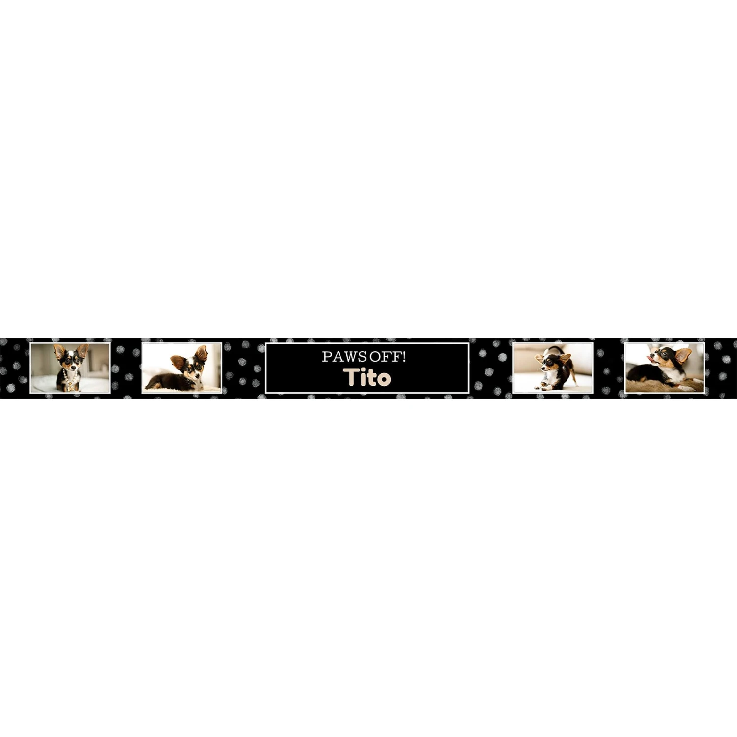 Frisco "Paws Off" Ceramic Personalized Dog & Cat Bowl 5 Frisco "Paws Off" Ceramic Personalized Dog & Cat Bowl - Image 3