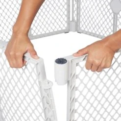 Frisco 6-Panel Plastic Exercise Dog Playpen, Light Gray 14 Frisco 6-Panel Plastic Exercise Dog Playpen, Light Gray -Chewy 252045 PT4. AC SS1800 V1611089735