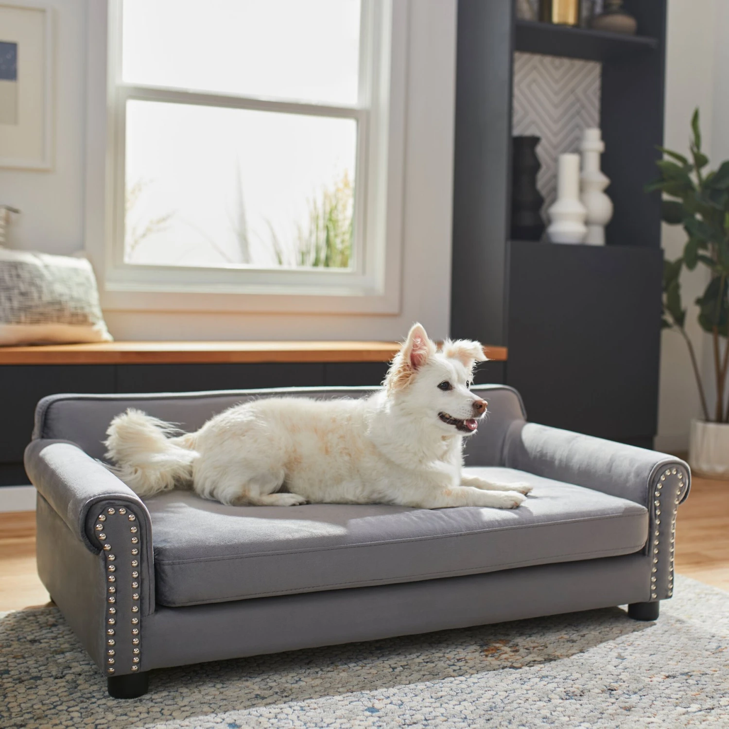 Frisco Sofa Pet Bed With Removable Cover 3 Frisco Sofa Pet Bed With Removable Cover