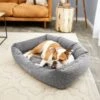 Frisco Rectangular Personalized Bolster Dog Bed W/Removable Cover, Dark Gray, X-Large 1 Frisco Rectangular Personalized Bolster Dog Bed W/Removable Cover, Dark Gray, X-Large -Chewy 252611 MAIN. AC SS1800 V1604499112