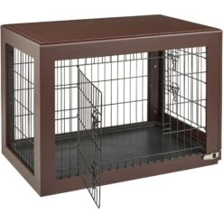 Frisco Double Door Furniture Style Dog Crate, Brown 11 Frisco Double Door Furniture Style Dog Crate, Brown -Chewy 253033 PT5. AC SS1800 V1617037698