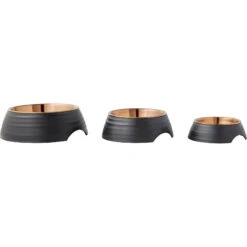 Frisco Matte Black Design Light Copper Stainless Steel Dog & Cat Bowl 16 Frisco Matte Black Design Light Copper Stainless Steel Dog & Cat Bowl -Chewy 253051 PT6. AC SS1800 V1616526393