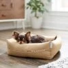 Frisco Faux Felt Reversible Modern Zipper Bolster Cat & Dog Bed 2 Frisco Faux Felt Reversible Modern Zipper Bolster Cat & Dog Bed -Chewy 255154 MAIN. AC SS1800 V1616011309