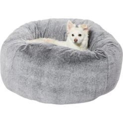 Frisco Plush Pouf Pillow Cat & Dog Bed 8 Frisco Plush Pouf Pillow Cat & Dog Bed -Chewy 255195 PT2. AC SS1800 V1616076741