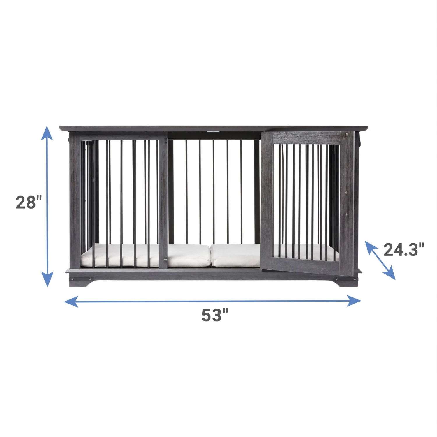 Frisco "Broadway" Dog Crate Credenza & Mat Kit 4 Frisco "Broadway" Dog Crate Credenza & Mat Kit - Image 2