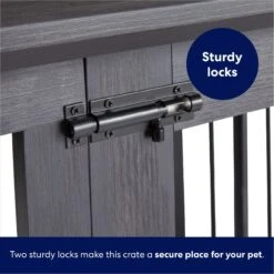 Frisco "Broadway" Dog Crate Credenza & Mat Kit 15 Frisco "Broadway" Dog Crate Credenza & Mat Kit -Chewy 255324 PT5. AC SS1800 V1667228604