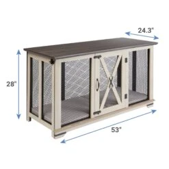 Frisco "Denver" Dog Crate Credenza & Mat Kit 10 Frisco "Denver" Dog Crate Credenza & Mat Kit -Chewy 255326 PT2. AC SS1800 V1682698710