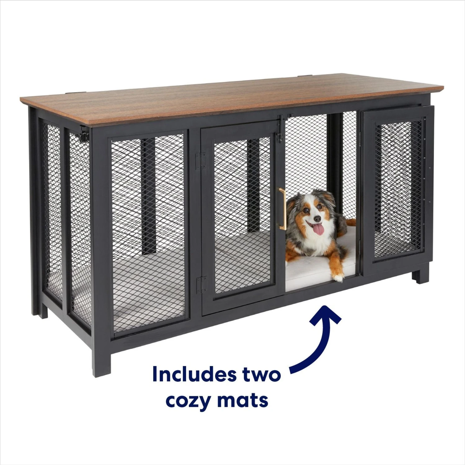 Frisco "Venice" Dog Crate Credenza & Mat Kit 5 Frisco "Venice" Dog Crate Credenza & Mat Kit - Image 3