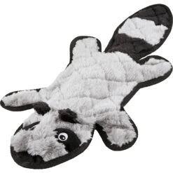 Frisco Alligator Stuffing-Free Flat Plush Squeaky Dog Toy & Frisco Raccoon Stuffing-Free Flat Plush Squeaky Dog Toy -Chewy 255471 PT3. AC SS1800 V1602691593