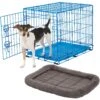 Frisco Fold & Carry Single Door Collapsible Wire Dog Crate & Frisco Quilted Plush Dog Crate Mat 1 Frisco Fold & Carry Single Door Collapsible Wire Dog Crate & Frisco Quilted Plush Dog Crate Mat -Chewy 255501 MAIN. AC SS1800 V1604097747