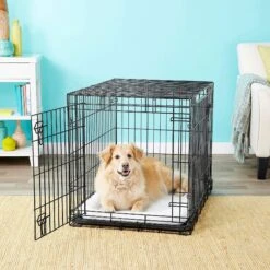 Frisco Heavy Duty Fold & Carry Double Door Collapsible Wire Dog Crate & Frisco Wire Dog & Small Pet Exercise Pen With Step-Through Door 9 Frisco Heavy Duty Fold & Carry Double Door Collapsible Wire Dog Crate & Frisco Wire Dog & Small Pet Exercise Pen With Step-Through Door -Chewy 255537 PT2. AC SS1800 V1603646531
