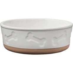 Frisco Bones Non-skid Ceramic Dog & Cat Bowl
