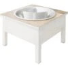 Frisco Farm House Wood Elevated Non-Skid Stainless Steel Dog Bowl 1 Frisco Farm House Wood Elevated Non-Skid Stainless Steel Dog Bowl -Chewy 257160 MAIN. AC SS1800 V1612366387