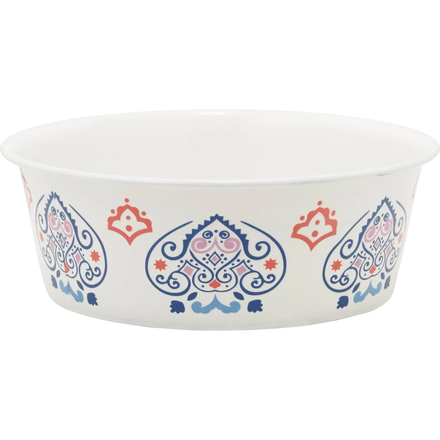 Frisco Bohemian Non-Skid Stainless Steel Dog & Cat Bowl 3 Frisco Bohemian Non-Skid Stainless Steel Dog & Cat Bowl