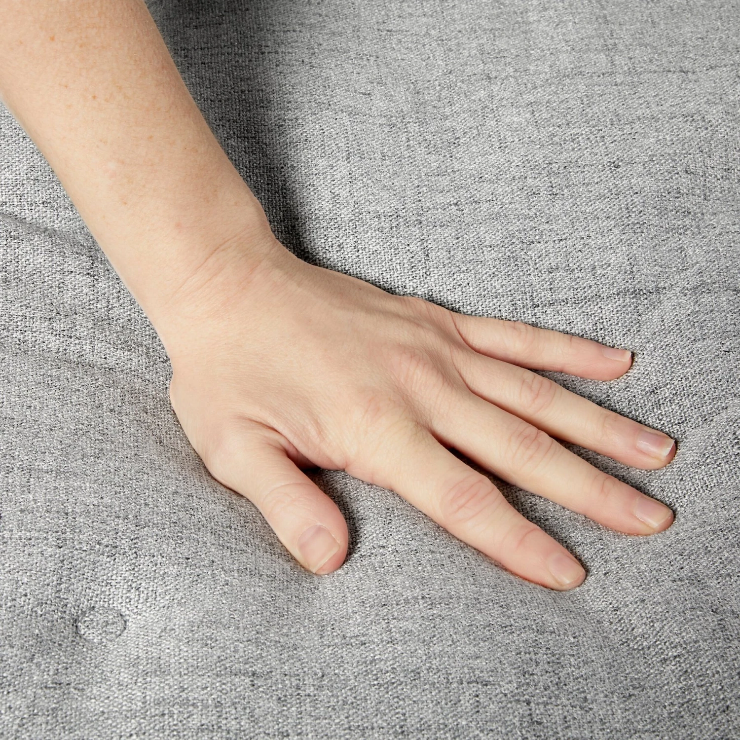 Frisco Faux Linen Corner Personalized Bolster Dog Bed W/Removable Cover, Harbour Blue, L 9 Frisco Faux Linen Corner Personalized Bolster Dog Bed W/Removable Cover, Harbour Blue, L - Image 7