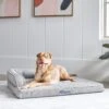 Frisco Faux Linen Corner Personalized Bolster Dog Bed W/Removable Cover, Harbour Blue, XL 2 Frisco Faux Linen Corner Personalized Bolster Dog Bed W/Removable Cover, Harbour Blue, XL -Chewy 262161 MAIN. AC SS1800 V1615828300