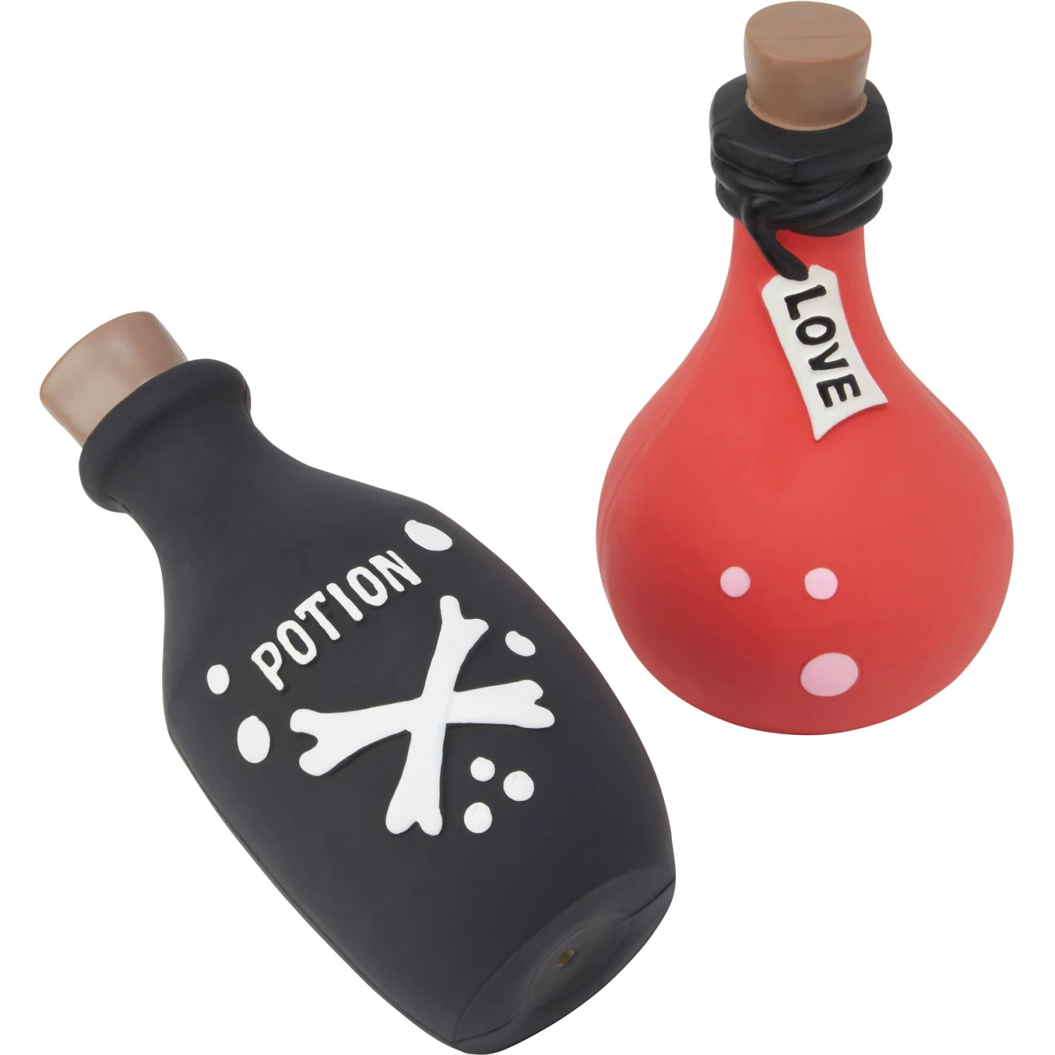 Frisco Magic Potions Latex Squeaky Dog Toy, 2 Count 3 Frisco Magic Potions Latex Squeaky Dog Toy, 2 Count