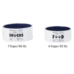 Frisco Food & Paw Non-skid Ceramic Dog Bowl 12 Frisco Food & Paw Non-skid Ceramic Dog Bowl -Chewy 270195 PT5. AC SS1800 V1620912525