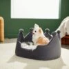 Frisco Faux Fur Crown Pillow Cat & Dog Bed -Chewy 270886 MAIN. AC SS1800 V1626881540