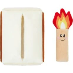 Frisco Camping Match Box 2-in-1 Plush Squeaky Dog Toy -Chewy 271029 PT2. AC SS1800 V1626368539