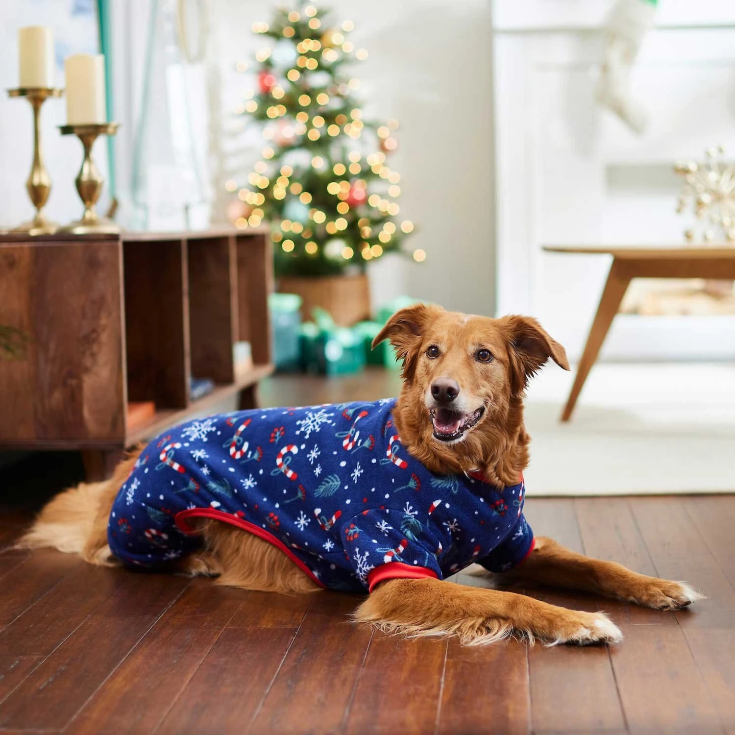 Frisco Snowy Nights Dog & Cat Cozy Polar Fleece PJs 8 Frisco Snowy Nights Dog & Cat Cozy Polar Fleece PJs - Image 6