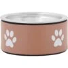 Frisco Paw Print Non-Skid Stainless Steel Dog & Cat Bowl -Chewy 277546 MAIN. AC SS1800 V1627933889