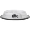 Frisco Fish Print Non-Skid Stainless Steel Dish Cat Bowl 2 Frisco Fish Print Non-Skid Stainless Steel Dish Cat Bowl -Chewy 277583 MAIN. AC SS1800 V1627933347