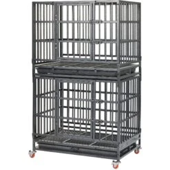 Frisco Ultimate Foldable & Stackable Heavy Duty Steel Metal Single Door Dog Crate 12 Frisco Ultimate Foldable & Stackable Heavy Duty Steel Metal Single Door Dog Crate -Chewy 280395 PT4. AC SS1800 V1632851515