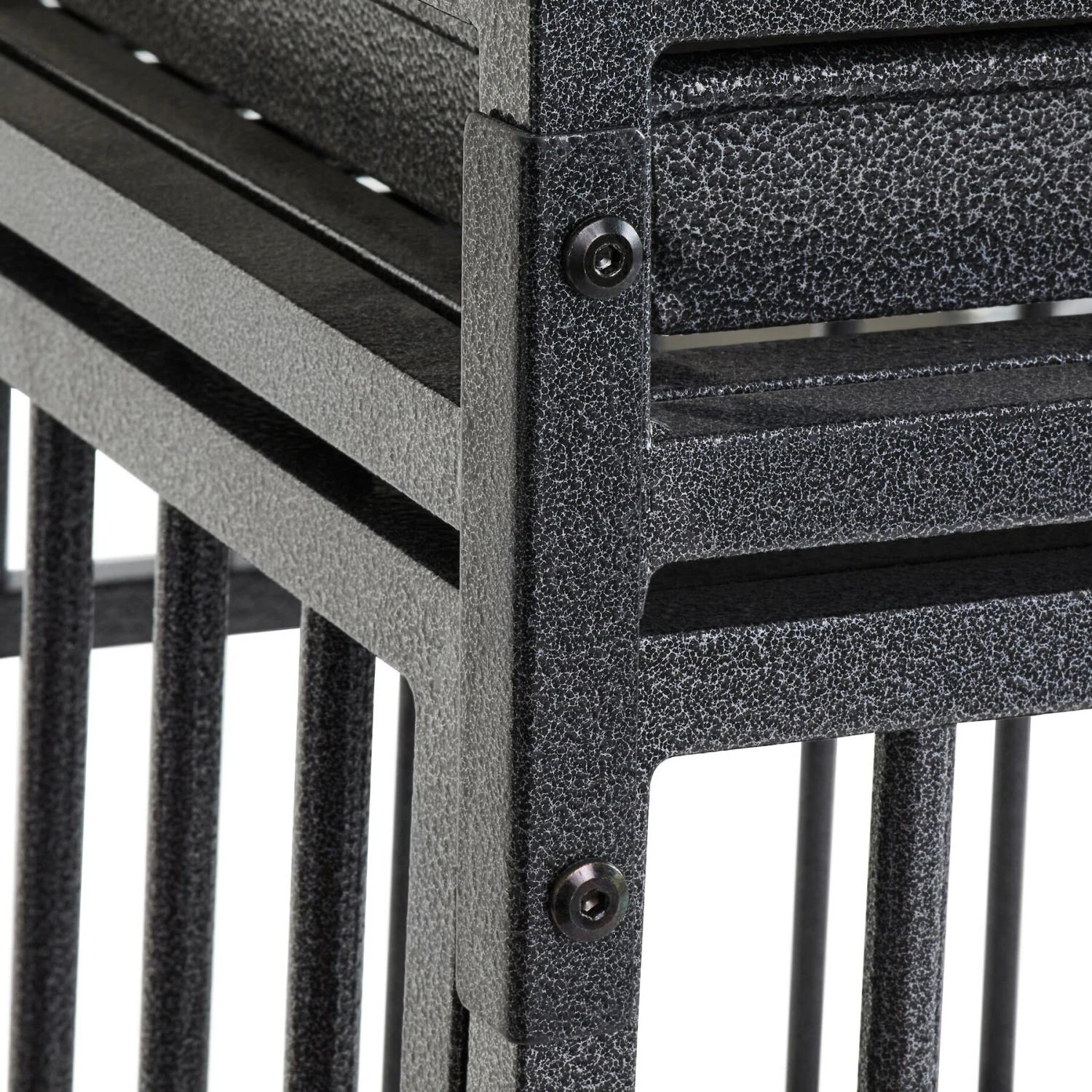 Frisco Ultimate Foldable & Stackable Heavy Duty Steel Metal Single Door Dog Crate 8 Frisco Ultimate Foldable & Stackable Heavy Duty Steel Metal Single Door Dog Crate - Image 6