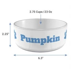 Frisco Paw Print Ceramic Personalized Dog Bowl 10 Frisco Paw Print Ceramic Personalized Dog Bowl -Chewy 286982 PT3. AC SS1800 V1636036346