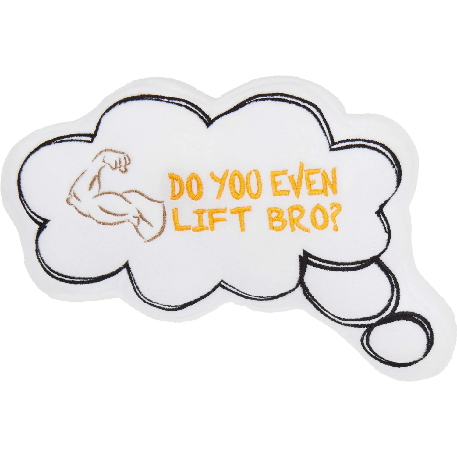 Frisco Message Bubble Plush Squeaky Dog Toy 5 Frisco Message Bubble Plush Squeaky Dog Toy - Image 3