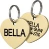 Frisco Brass Personalized Dog & Cat ID Tag, Heart 1 Frisco Brass Personalized Dog & Cat ID Tag, Heart -Chewy 296197 MAIN. AC SS1800 V1640182889